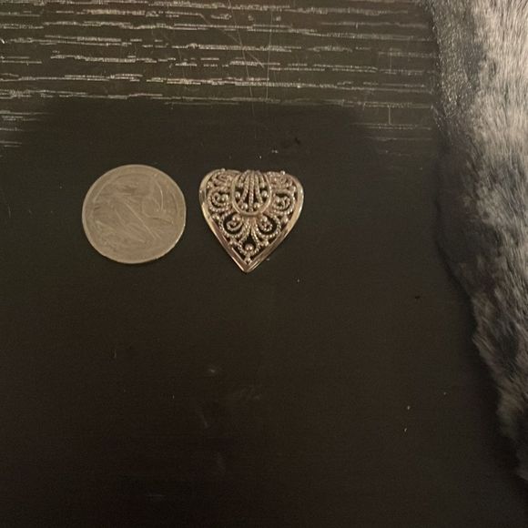 925 silver heart pendant - Picture 7 of 7